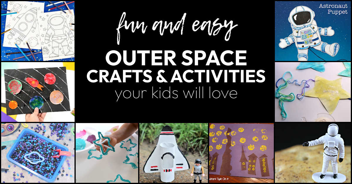 Blast Off! Engaging Outer Space Crafts for Preschoolers